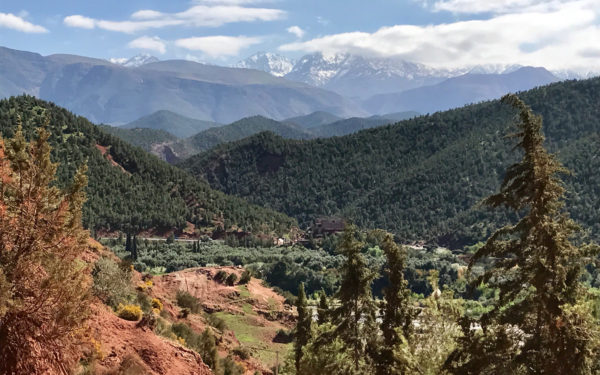 She (Morocco) includes within her borders mountains as stately as the Rockies, valleys profound and lovely; cities which glow in fierce sunlight within a day’s march of snow-covered summits.  “National Geographic 1932”