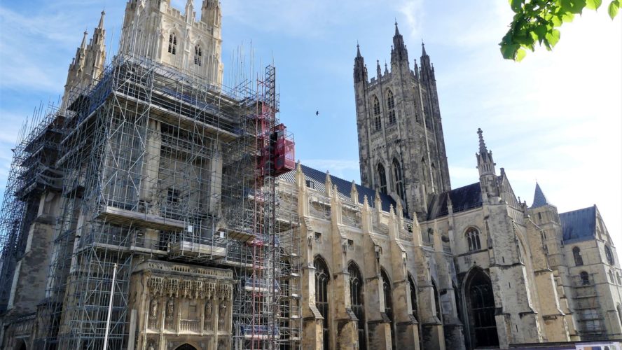 “Nothing like it could be seen in England, either for the light of its glass windows, the gleaming of its marble pavements, or the many-colored paintings which led the eyes to the paneled ceiling above.” – William of Malmesbury, 12th century, English Historian